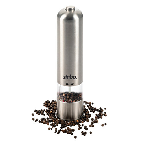 Sinbo SHB 7502 Işıklı Otomatik Baharat ve Tuz Öğütücü
